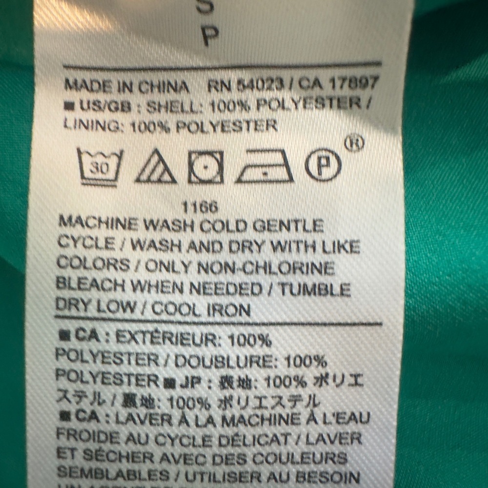 Banana Republic Womens Emerald Green Satin Midi Slip Skirt 606839 Size S NWT - Picture 4 of 5